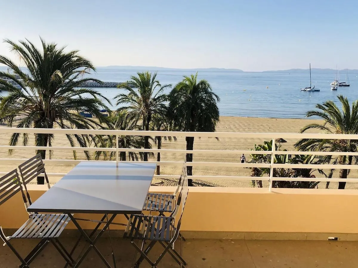 Apartment Appartement T3 Lumineux Traversant Totalement Neuf En Face De La Plage Front De Mer Vue Sur Les Iles Vue Mer Panoramique Assuree Residence De La Plage Centre Ville Du Lavandou 3Eme Etage Avec Ascenseur Appartement T3 Le Lavandou